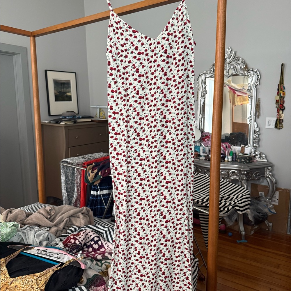 Reformation Crimini Floral Slip Dress